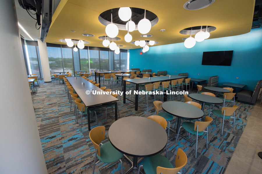 Interior of the Willa S. Cather Dining Complex is a part of Housing Conference Services. June 9, 2017. Photo by Greg Nathan, University Communication Photography.